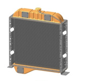 ТО-28А.1301.100 Радиатор водяной (лат) 4-ряд (Амкодор-332/333/342/344/2241/2661)