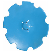 Диск бороны зубчатый D=645x6 mm (5 отв.), Lemken 34910029