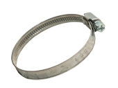 Хомут 50-70 червячный (нерж.) (W2)