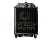 162.1301010-20 Радиатор водяной МТЗ-100/102, КС-10.01 медно-латунный 4-рядный