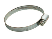 Хомут 50-70 червячный (оцинк) (W1)