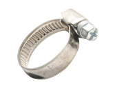 Хомут 16-27 червячный (нерж)