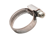 Хомут 16-27 червячный (нерж) (W2)