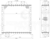 77-1301010 Радиатор водяной Амкодор