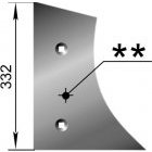 Грудь отвала РЗЗ ПЛЕ.01.401