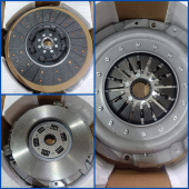 Комплект сцепления МТЗ 1221, 1222, 1523, лепестковое, двухдисковое