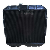 Р53-1301010 Радиатор охлаждения медный 3-ряд. ГАЗ-53, SPILE