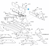 3411508 Доска широкая Lemken