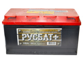Аккумулятор 6СТ-100 РУСБАТ+ Обратная полярность пусковой ток 800А (АКБ)