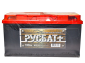 Аккумулятор 6СТ-100 РУСБАТ+ Прямая полярность пусковой ток 800А (АКБ)